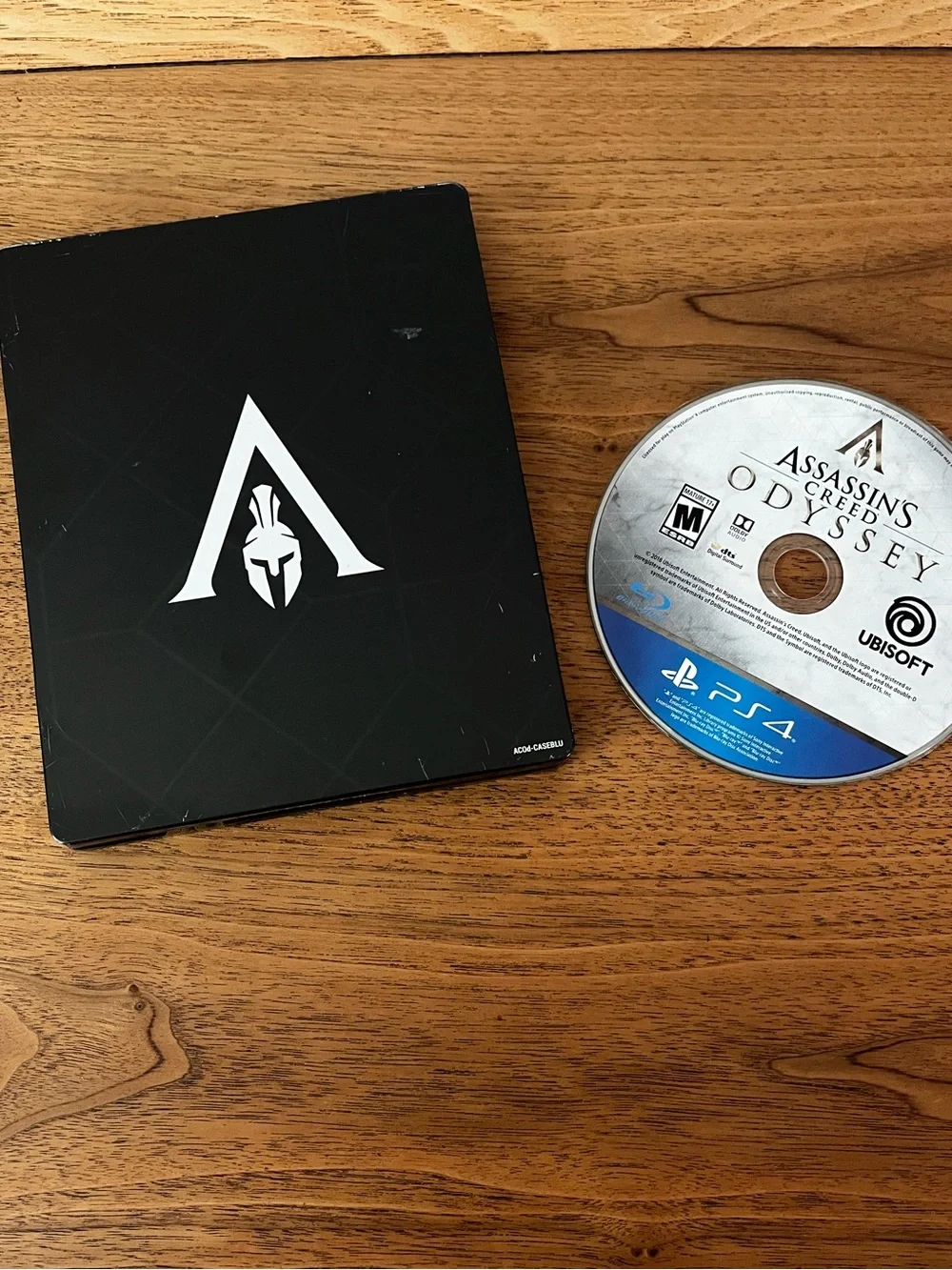 Assassin’s Creed Odyssey SteelBook Edition PS4 Game Collectible Metal Case